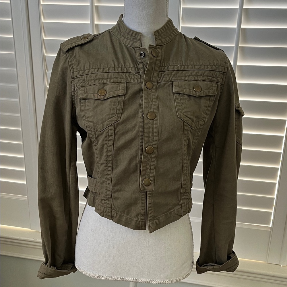BCBGirls Khaki Bomber Jacket